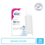Veet Pure Hassas Ciltler Hipoalerjenik 16 Adet Bikini Bölgesi-Koltuk Altı Ağda Bandı