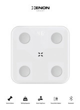 Xenon Smart Yapan Bluetoothlu Cam Dijital Akıllı Tartı