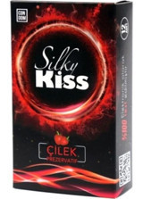 Silky Kiss Çilek Aromalı Prezervatif 12'li