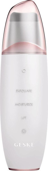 Geske Micro Current Skin Scrubber 9 in 1 Şarjlı Siyah Nokta Temizleme Aleti Beyaz