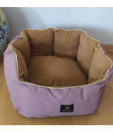 Be Active S Beden Yıkanabilir Tek Fonksiyonlu 40x35x30 cm Simit Kedi Yatağı Pembe