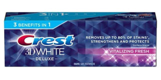 Crest 3D White Deluxe Florürlü Tüm Yaşlar Diş Macunu 75 ml