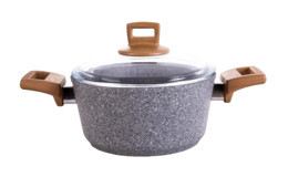 Karaca Silver Stone İndüksiyon Granit 20 cm Derin Tencere