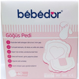 Bebedor Ultra İnce 40 'lı Göğüs Pedi