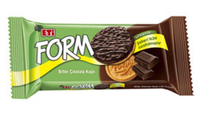 Eti Form Bitter Çikolatalı Bisküvi 10x50 gr