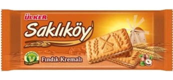 Ülker Saklıköy Fındıklı Bisküvi 24x100 gr