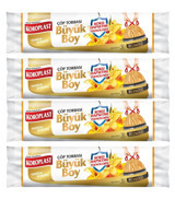 Koroplast Ekonomik Vanilya Kokulu Büzgülü Büyük Boy 65x70 cm Çöp Poşeti 4x10 Adet Turuncu