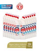Hypo Kokulu Konsantre Jel Çamaşır Suyu 12x750 ml