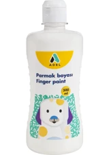 Adel Yıkanabilir 500 ml Tekli Beyaz Parmak Boyası