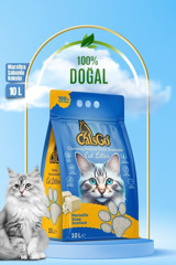 CatsGo Marsilya Sabunu Kokulu Topaklanan İnce Taneli Kedi Kumu 10 lt