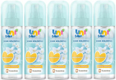 Uni Baby Çiçeksi Ferahlık Sprey Bebek Kolonyası 5x150 ml
