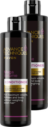 Avon Advance Techniques Hacim Verici İnce Telli Saçlar İçin Kadın Saç Kremi 2 x 250 ml