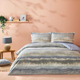 Linens Sc Allday Rıtsan Pamuk Dört Mevsim 200x220 cm Çarşaflı Lastikli Desenli Çift Kişilik Nevresim Takımı Çok Renkli