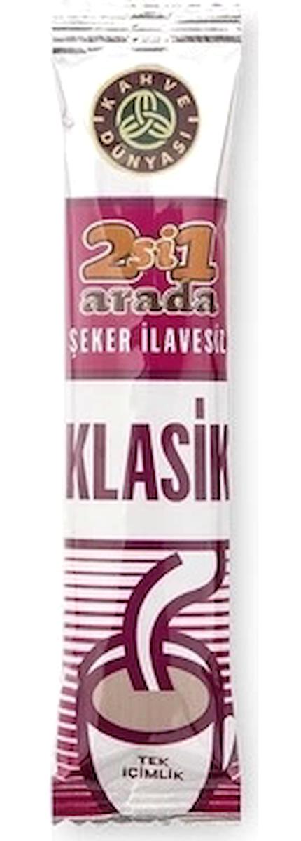 Kahve Dünyası 2'si 1 Arada Sade 12 gr Hazır Kahve