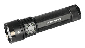 Acebeam E 75 Basmalı 4500 Lümen Uzun Menzil LED Şarjlı El Feneri