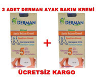 Derman Bitkisel Koruyucu Ayak Kremi 2x150 ml