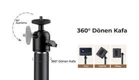 Havit Pa305 Projeksiyon Ball Head Tripod 135 cm