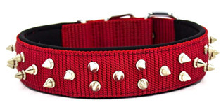 Doggie 52-60 cm Ayarlanabilir Boyun Köpek Tasması Kırmızı