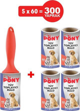 Pony 5 Adet Tüy Toplama Rulosu
