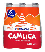 Çamlıca Portakallı Şişe Gazoz 6x200 ml