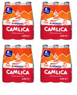 Çamlıca Portakallı Şişe Gazoz 24x200 ml