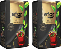 Efor Filiz Çay 1 Kg 2Li Set - Dökme Filiz Siyah Çay