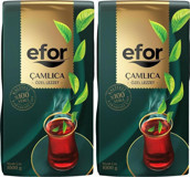 Efor Çamlıca Siyah Dökme Çay 1.000Gr X 2 Adet
