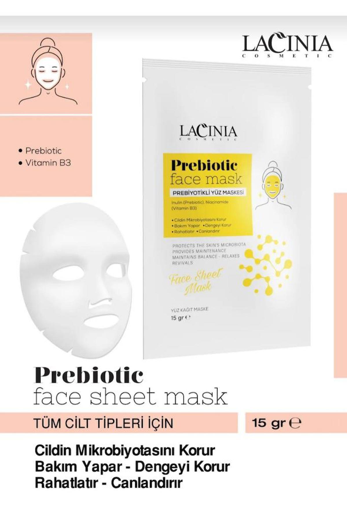 Lacinia Kağıt Yüz Maskesi 15 gr