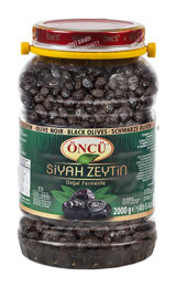 Öncü Tuzlu Sele Siyah Zeytin Kavanoz 2 kg