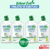 Sır Bio Bitkisel Özlü Bulaşık Makinesi Parlatıcısı 4x500 ml