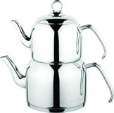 Özkent K-310 Menekşe Çelik Çelik Çaydanlık Inox