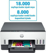Hp Smart Tank 670 Beyaz-Siyah Fotokopi Tarayıcı Çok Fonksiyonlu Tonerli Lazer Yazıcı