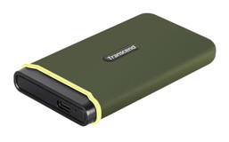 Transcend TS4TESD380C 4 TB 2.5 inç USB Type C USB 3.1 Gen 2 Taşınabilir SSD Yeşil