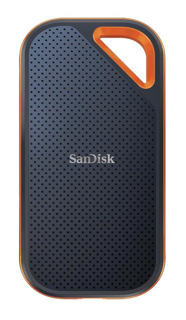 Sandisk SDSSDE81-2T00-G25 2 TB 2.5 inç USB Type C USB 3.2 Gen 2 Taşınabilir SSD Siyah