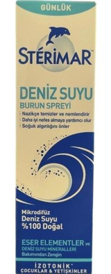 Sterimar Hipertonik Deniz Suyu Tekli Burun Spreyi 50 Ml