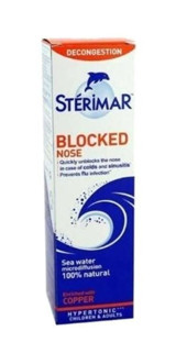 Sterimar Blocked Nose Hipertonik Deniz Suyu Tekli Burun Spreyi 50 Ml
