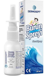 Dermosept Okyanus Suyu 4'lü Burun Spreyi 20 Ml
