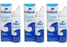 Sterimar Hygiene Hipertonik Deniz Suyu 3'lü Burun Spreyi 100 Ml