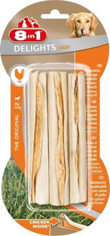 8in1 Delights Tavuk Küçük Irk Yetişkin Köpek Maması 75 gr