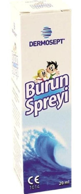 Dermosept Okyanus Suyu Tekli Burun Spreyi 20 Ml