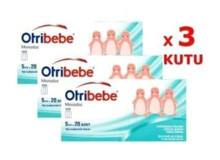 Otri Bebe Monodoz İzotonik Deniz Suyu 3'lü Flakon Serum Fizyolojik 5 Ml