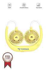 Torima F-10 Mini Boyun Vantilatör Sarı