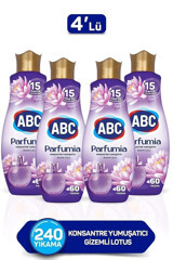 Abc Parfumia Konsantre Lotus 60 Yıkama Yumuşatıcı 4x1.4 lt