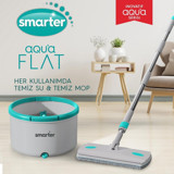 Smarter Aqua Flat 2'li Temizlik Seti Gri