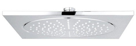Grohe Metal Tek Fonksiyonlu Kare Yağmur Tepe Duş Başlığı Gümüş