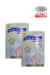Jenny & Willy Kremli Yenidoğan 1 Numara Cırtlı Bebek Bezi 2x40 Adet