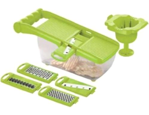 Cooker UR3368 Hazneli Plastik 5 Parça Yeşil Rende
