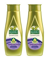 Komili Kepek Karşıtı Zeytinyağlı Kremli 2 si Bir Arada Şampuan 2x500 ml