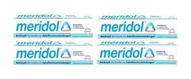 Meridol Naneli Florürlü Tüm Yaşlar Diş Mucunu 4x75 ml