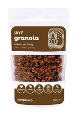 Slim+ Glutensiz Kakaolu-Yer Fıstıklı Granola 250 gr